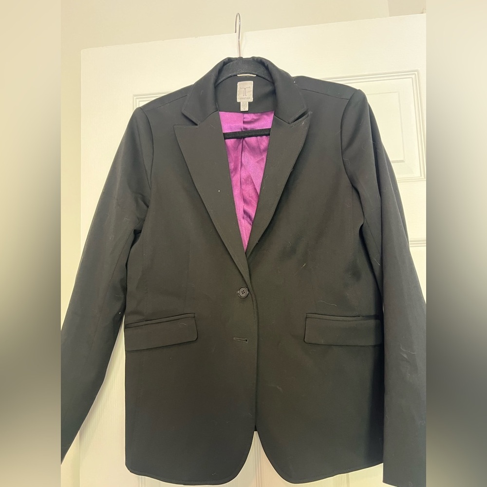 Tristan Black Blazer Size 12 Ladies